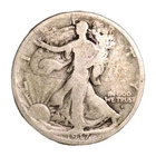 Tough Variety 1917-D Obverse Mint Mark Walking Liberty Half Dollar