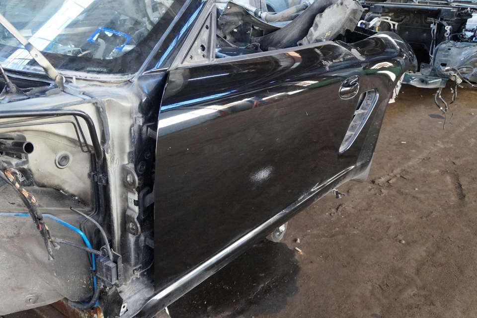 Left Driver Door Assembly Convertible 99753101104 Porsche Boxster 2010-12 *Note Foto 2 de 4