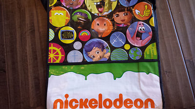 2013 NICKELODEON SPONGEBOB SQUAREPANTS PATRICK DORA TMNT PROMO BAG 17'' X 16''