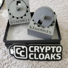 2x 3D Printed Blockmit Jig for Stamping Bitco...