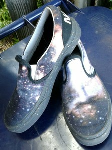 galaxy vans slip ons