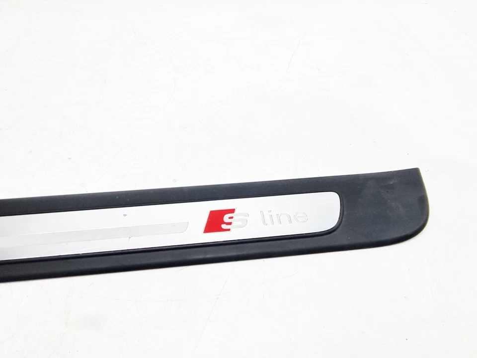 AUDI A7 4G8 MK1 S-INE DOOR SILL STEP COVER FRONT LEFT PASSENGER SIDE 2012 - Image 3 of 4