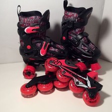 Roller Derby Caspian Kids Adjustable Inline -Quad Combo Skates