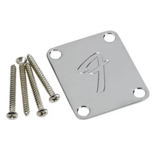 Fender 4-Bolt '70s Vintage-Style F Logo Neck Plate