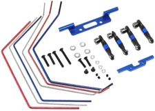 Front & Rear Anti Roll Stabilizer Sway Bar Kit for Traxxas 1/10 Slash 2WD