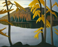 Lawren S. Harris : Northern Lake : 1923 : Archival Quality Art Print