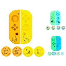 Nintendo Switch Joy Cons Silicon Cover and Stick Cover 3 Types Soft JAPAN NEW