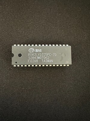 BSI BS62LV1025PC-70 / S2843W07062 / F0208 CMOS SRAM Semiconductor (A55)