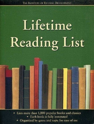 Lifetime Reading List by Institute of Reading Development, Inc. #B0046PEP10 NEW!