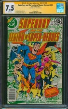 Superboy and the Legion of Super-Heroes 250 CGC 7.5 4/79 4209097003- Staton sig