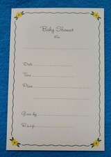 20 Crane & Co Paper Baby Shower Invitation Cards & Envelopes 2 Boxes Neutral