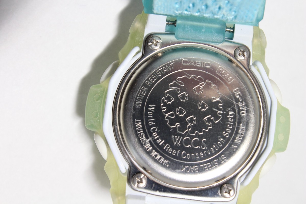CASIO Bsby-G Reef WCCS BG-370WC-2AT 未使用保管品と思われる もしか