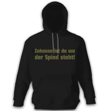 Zuhause ist da wo der Spind steht Bundeswehr Ausbilder - Kapuzenpullover #9584 