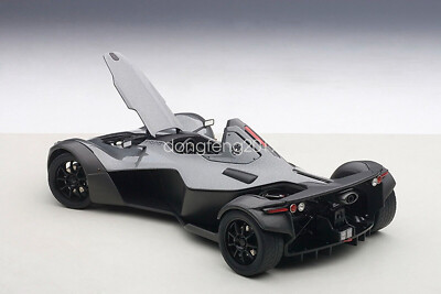 AUTOart 1/18 Scale BAC Mono Grey Diecast Car Model Collection CAR