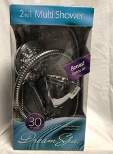 Interlink 7522 7 function 30 settings DreamSpa Multi Showerhead w/Hand-Held