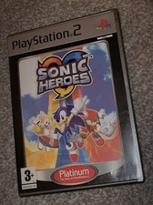 Sonic Heroes - Platinum Edition (Sony PlayStation PS2, 2004) 