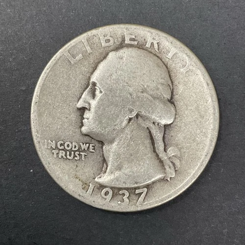 1937-D Washington Quarter 90% Silver