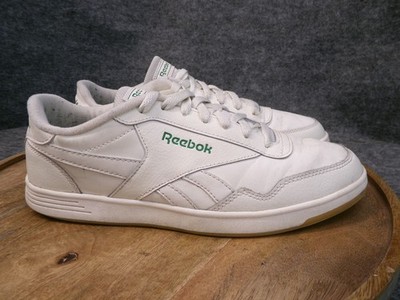 Reebok Club Casual Leather Sneakers Shoes Mens Size 10 Ivory Green Shoe AR30104M