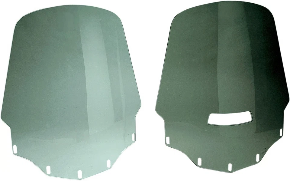 Para-brisa de substituição Slipstreamer - encosto inclinado - motocicleta ATV/UTV transparente - Imagem 2 de 4