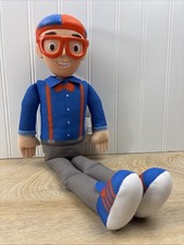 Blippi My Buddy 16" Talking Plush Doll Toy Working Jazwares 2020 Nice Cloth Body