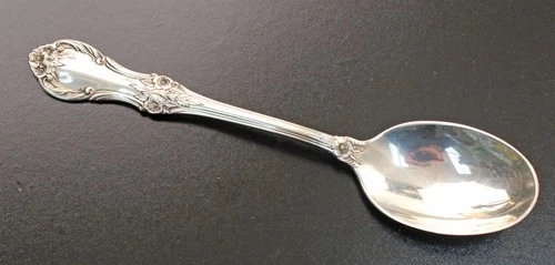 International Sterling Wild Rose Demitasse Spoons