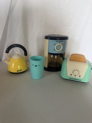 Morphy Richards Pretend Play Kitchen Set Coffee Kettle Toaster Set Toy