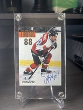Eric Lindros Flyers Autograph Card Lot Center of Attention & Millennium Series