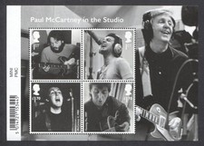 Great Britain Sc# 4115, Paul McCartney, VF MNH Sheet of 4, No Faults SCV: $15.00