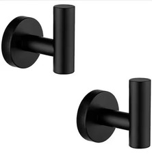 Ruling ATK-194 Round Bathroom Robe Hook and Towel Hook in Stainless Steel