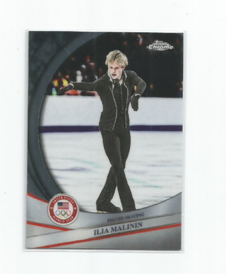 ILIA MALININ (Figure Skating) 2026 TOPPS CHROME US OLYMPIC TEAM CARD #92
