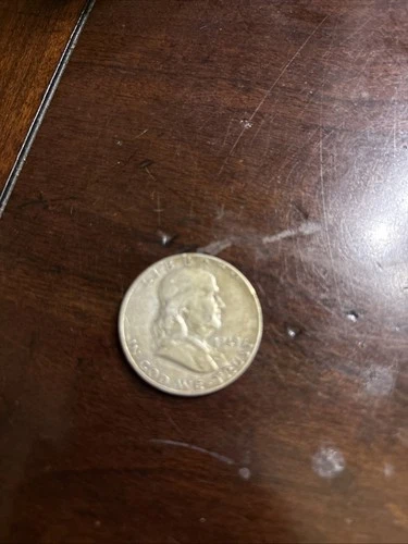 Beautiful 1949 AU  Franklin Half Dollar Actual Coin Check Other Halves Out