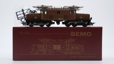 Bemo H0m 1255 124 E-Lok BR Ge 6/6I Rhätisches Krokodil RhB Gleichstrom