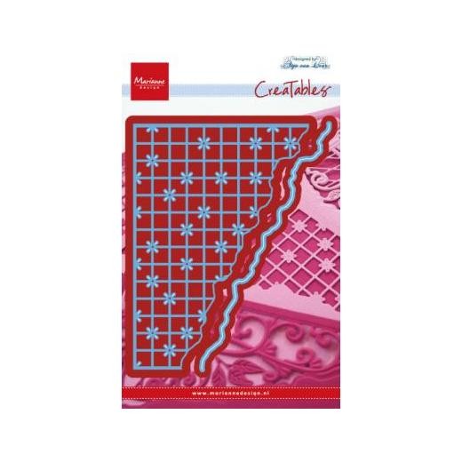Marianne Design Creatables Cutting Dies - Anja's Grid Corner LR0585
