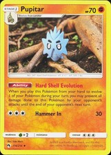 Pokemon Pupitar 116/214 Lost Thunder NM