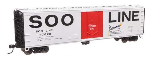 Walthers Mainline 910-2866 escala HO 50' PC&F Boxcar Soo Line #177620 | Zustand: New