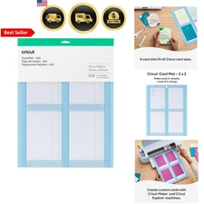 Card Mat 2x2 Cutting Mat for Cricut Explore Maker Machines Blue