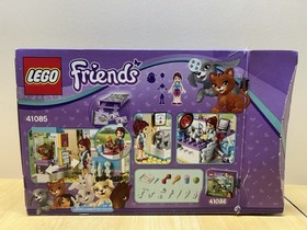 Lego Friends Vet Clinic 41085 & Baby Elephant Jungle Rescue 41421 - Used