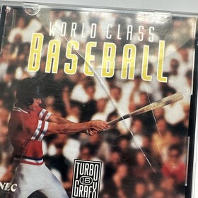 World Class Baseball - Complete  - Turbo Grafx 16