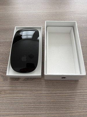 Original Apple Magic Mouse 3 USB-C A3204 Bluetooth Maus Schwarz MXK63Z/A OVP