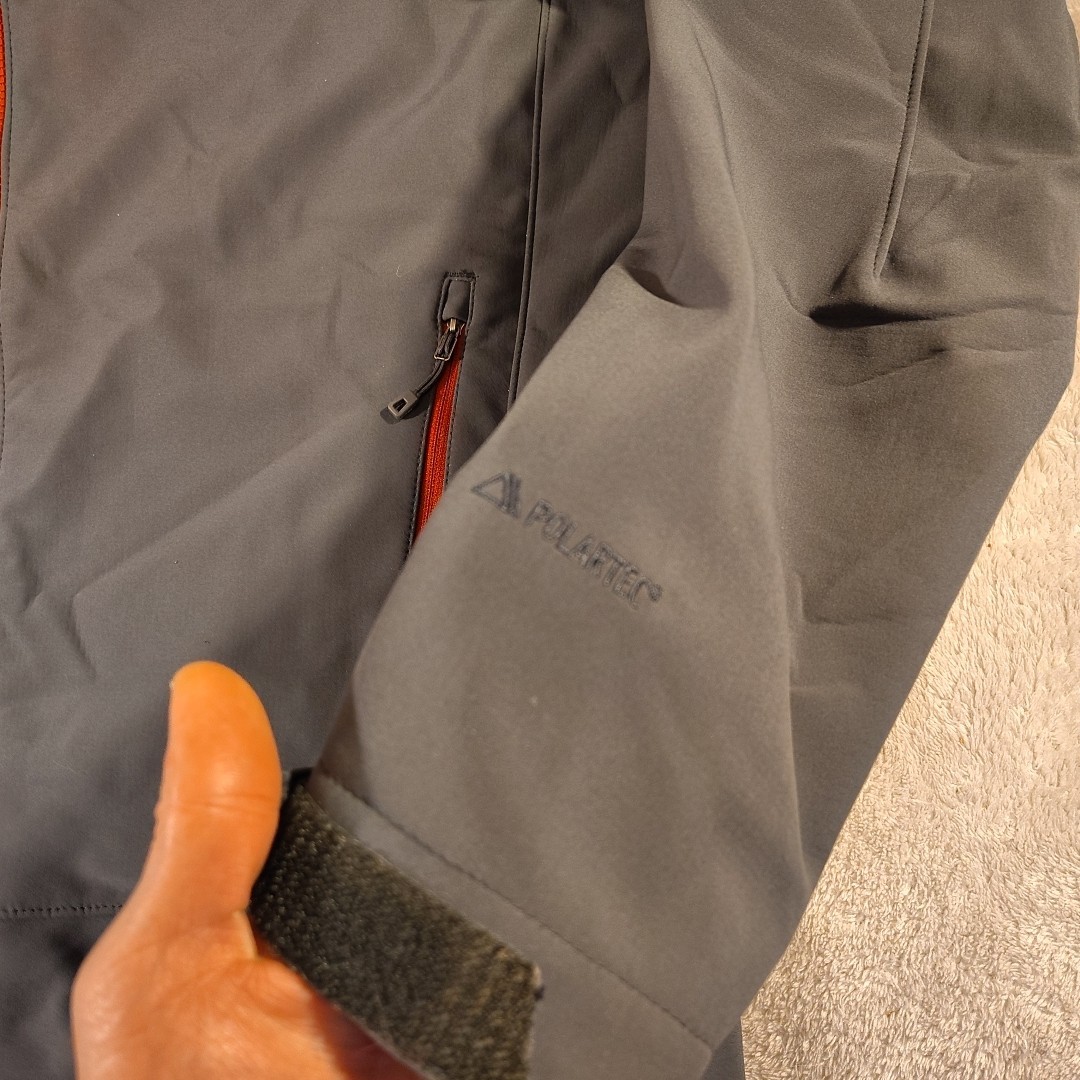 Patagonia Adze Men L Polartec Jacket Softshell Wind & Water Repellent Gray Embro thumbnail 6