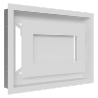 Kratki LüFtungsgitter Wind 22X30 Weiß