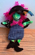 TY Beanie Baby Scary Witch Halloween 2000 Vintage Plush Stuffed Animal NWT