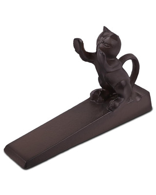 Vintage Cast Iron Door Stop   Heavy-Duty Rust-Proof Door Holder for Home & Offic