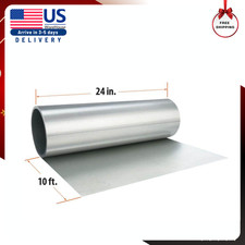 24 In. X 10 Ft. Economy Aluminum Roll Valley Flashing Corrosion Water-Resistant