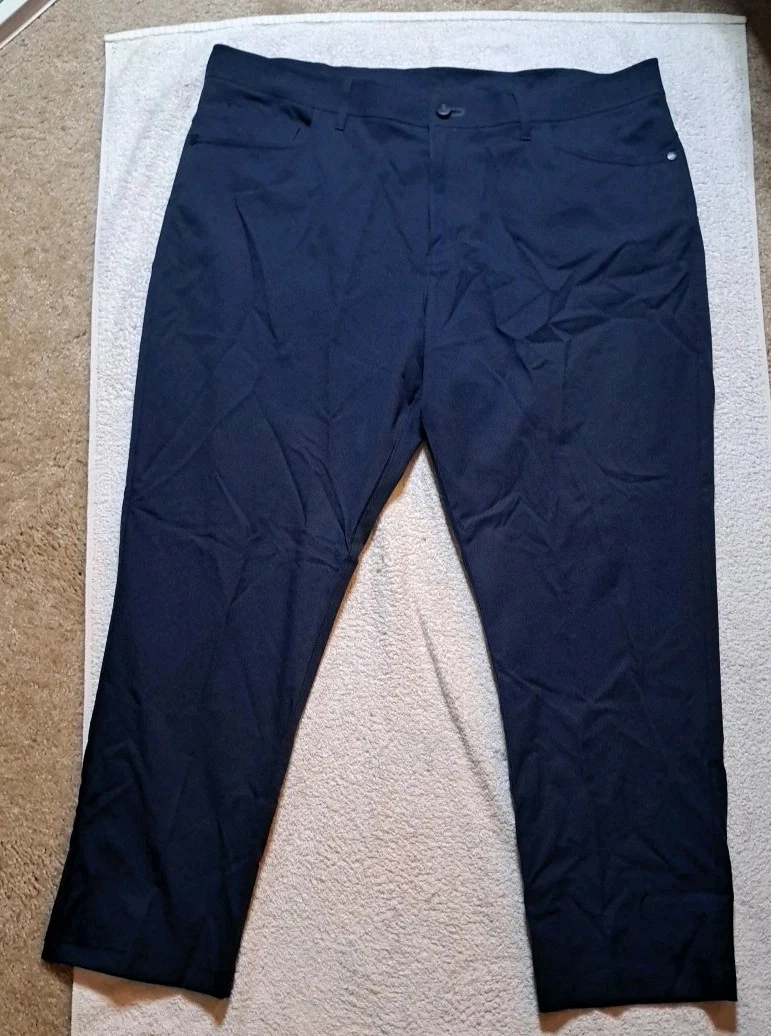 Public Rec Pants Mens 38x26 Navy Performance Lightweight Tech Stretch Casual
