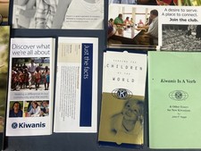 Lot Of Kiwanis International Paper Memorabilia - Lot B
