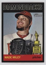 2013 Topps Heritage Retail Black Wade Miley #474 6o3