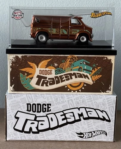 Hot Wheels Red Line Club RLC Exclusive ‘70s Dodge Tradesman - Orange