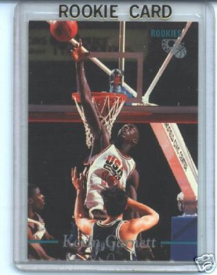 Kevin Garnett 1995-96 95 96 Signature Rookies Rookie Card - Picture 1 of 1
