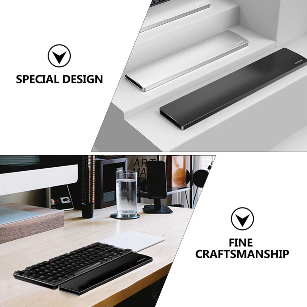 Aluminum Alloy Mechanical Keyboard Wrist Rest for 87 Keys Hand Support